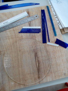 glass strips for fusing